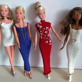 Kožuch plášť rolák na babiky barbie všetky rainbow high ken - 8