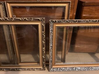 Starožitné drevené rámy - 8