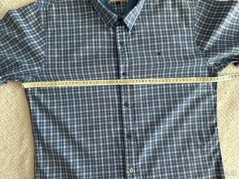 Pánska košeľa-krátky rukáv Tommy HILFIGER - L - 8