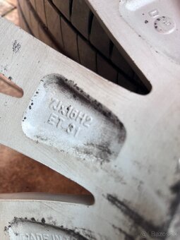 Orig. hliníkové disky Fiat R16, 4x98 - 8