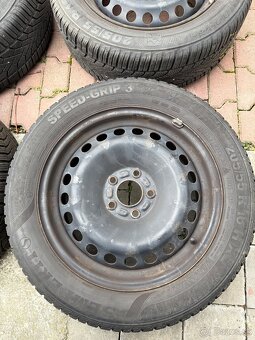 Zimne pneumatiky na plechoch 205 55 R16 - 8