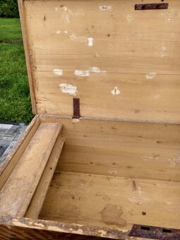 Stará drevená truhlica - 8