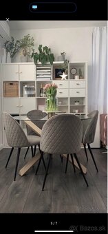 Jedálenský stôl Kave Home, priemer 120cm + DOVOZ ZDARMA - 8