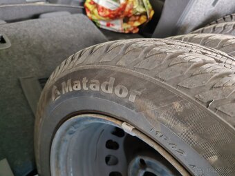 Celoročné pneumatiky s diskami 175/70 r14 4x100 - 8