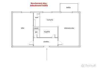 Tehlový 2 izbový byt s balkónom v Tr. Tepliciach - 8