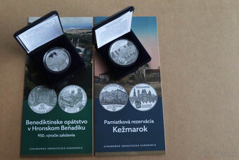 PREDAJ - PROOF strieborné zberateľské euro mince - 8