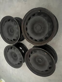 Plechove disky 16 7 1/2 original Peugeot/Citroen - 8