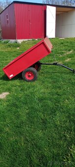 Prívesný vozík za traktorové kosacky - 8