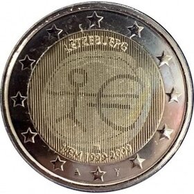 2€ UNC v ochrannej bublinke euro mince  pamatne na predaj - 8