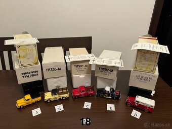 II cast -Matchbox Yesteryear, Matchbox Dinky ZLACNENE - 8