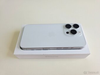 APPLE IPHONE 15 PRO 128GB STARLIGHT,BATERKA 99% - 8