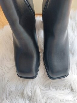 Čierne topánky na podpätku 40 - 8