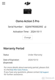 DJI osmo action 5 Pro - záruka do 13.10 2026 - 8