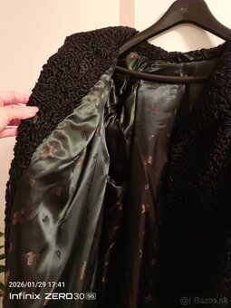 Dámska čierna bunda - 8