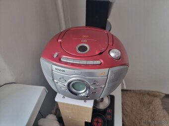 Rádio Sencor FM,AM,CD,MP3,MC ideálne do kuchyne, izby.. - 8