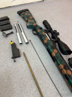 Airsoft Amoeba M4 AM-014 , Snow Wolf M24 - 8