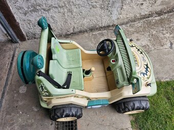 Detské elektrické autíčko JEEP pre dve deti - 8