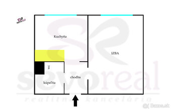 REKONŠTRUKCIA / 1i byt / Slovenská Ľupča / Príboj / 33 m2 - 8