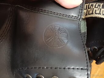 Kožené dámske topanky Steel 39 bez oceľovej špičky / punkové - 8