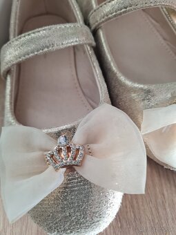 Zlate balerinky Nelli Blu 28 - 8