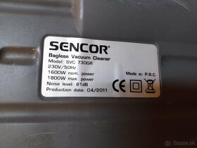 Predám vysávač Sencor SVC 730GR. - 8