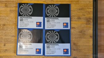 4x AGFA PEM468 studio-páska 730m, 26cm Revox plast. cívka - 8
