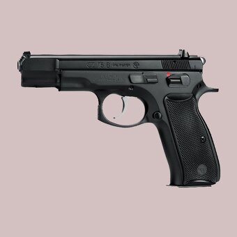 Predám CZ 75 Luger 9 mm - 8