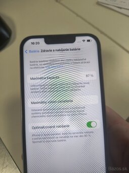 iPhone 14 modrý 128GB baterka 87% - 8