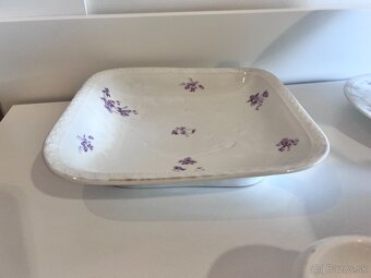 Servírovacia súprava s fialkami - 8