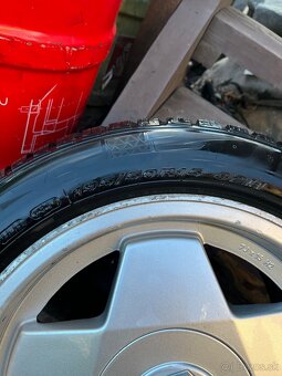 Borbet A 4x100 R15 + zanovne zimne Nexen 195/50 R15 - 8