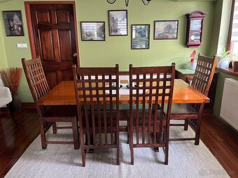 Masívne drevené stoličky - 8