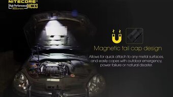 Vynikajúca Čelovka NITECORE HC33 až 1800 lumenov - 8