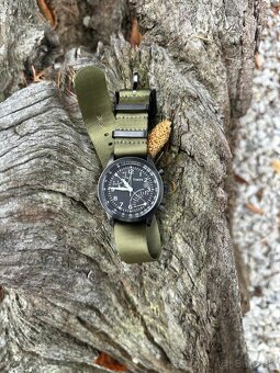 Timex Chrono - Waterbury Flyback Chrono full set + extras - 8