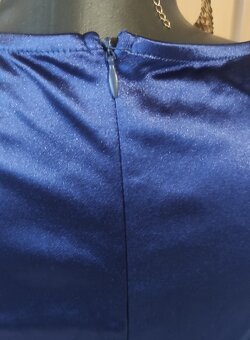 elegantné modré S - 8