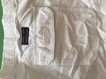 NOVÉ GANT originál snehobiele pánske capri nohavice XL - 8