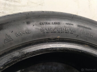 215/60 R16 Zimné pneumatiky Sava Eskimo 4 kusy - 8
