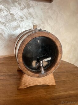 Dubový sud so skleneným čelom - 8