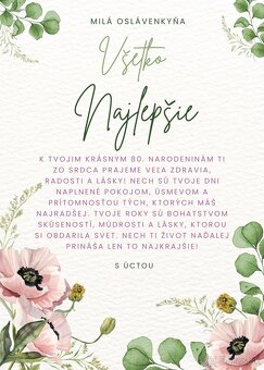 Grafika, svadobné oznámenia, promočné, narodeninové pozvánky - 8