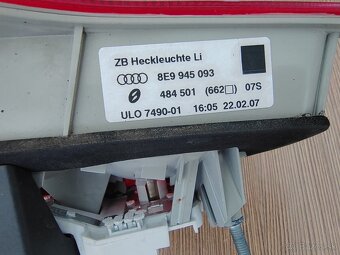 Audi A4 B7 combi zadné svetlá - 8