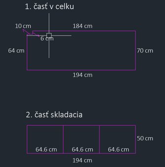 Skladacie matrace - 8