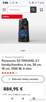 Párty box Panasonic - 8