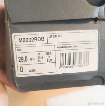 New balance 2002r 45 - 8