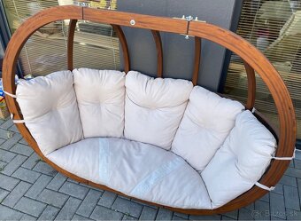 Predám závesnú hojdačku dvojkreslo - 8