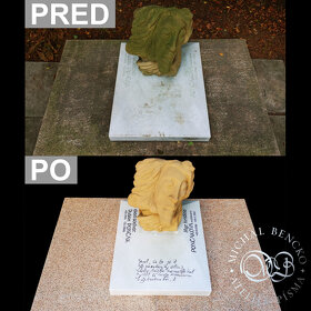 ČISTENIE POMNÍKOV A HROBOV, DÁTUMY ÚMRTIA priamo na cintorí - 8