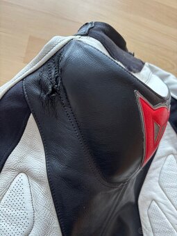 Kožená moto kombinéza Dainese 54 - 8