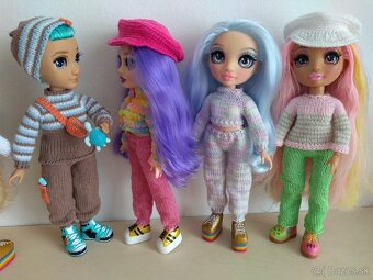 letné šaty s bodkami na bábiky barbie ken RH klobúk kabelka - 8