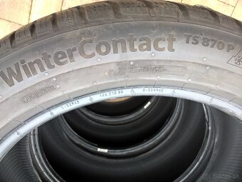 ZIMNÉ 245/45 R18 100V XL CONTINENTAL 2022 cca 6 mm 50,-€/kus - 8