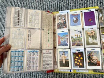 Vreckové kalendáriky rôzne - 72 ks - 8