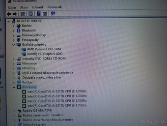 veľký 17" ntb DELL / Intel core i5 / 8gb ram / 500gb ssd - 8