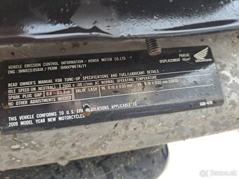 Honda NPS50 Zoomer, rv.2009 - 8